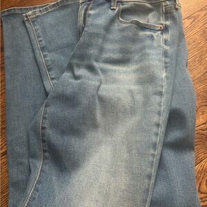 Old Navy Blue Straight Leg Jeans with Classic Wash